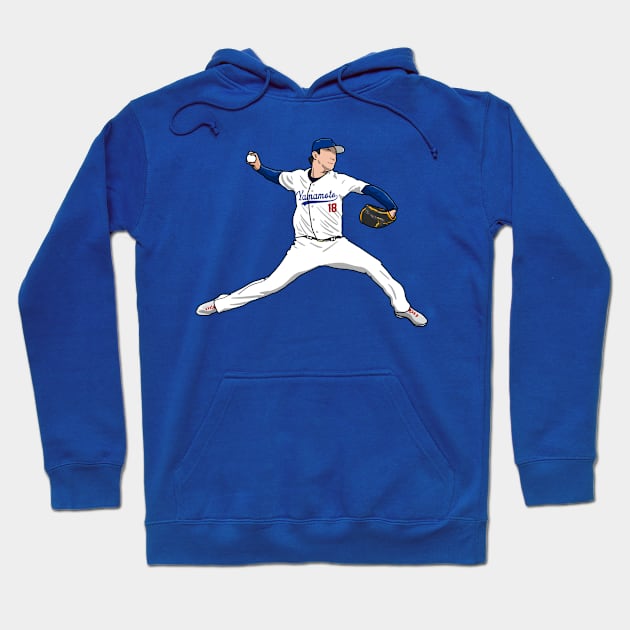 Pitching yamamoto Hoodie by Bestmatch